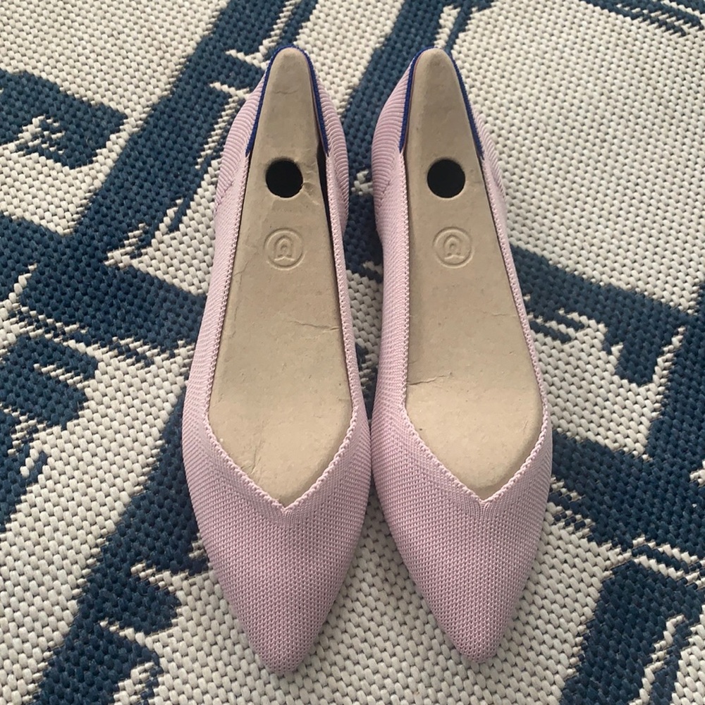 Never Worn pink Rothys The Point